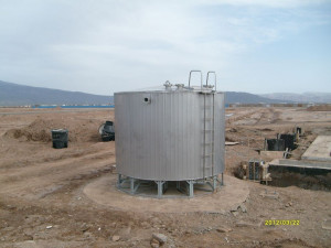 Резервуар 25м3 для горно-обогатительного комбината