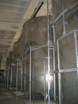 Резервуары 525 м3 (5х105м3) для Железногорской ТЭЦ