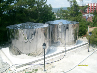 Резервуары 224 м3 (2х112м3) для резиденции